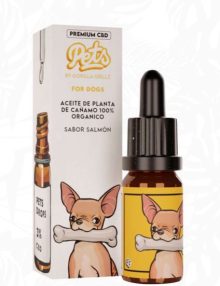 Oleo CBD para cães peq. 3% Salmão